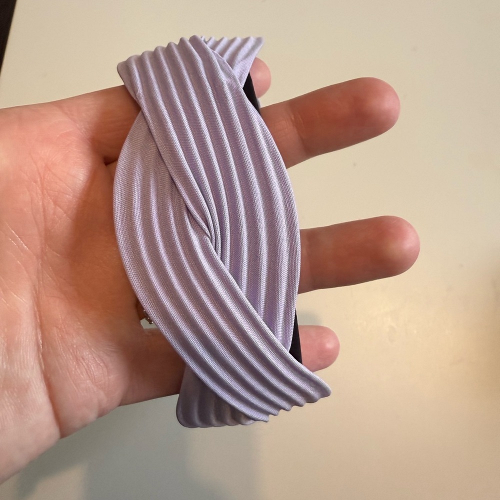 Purple headband
